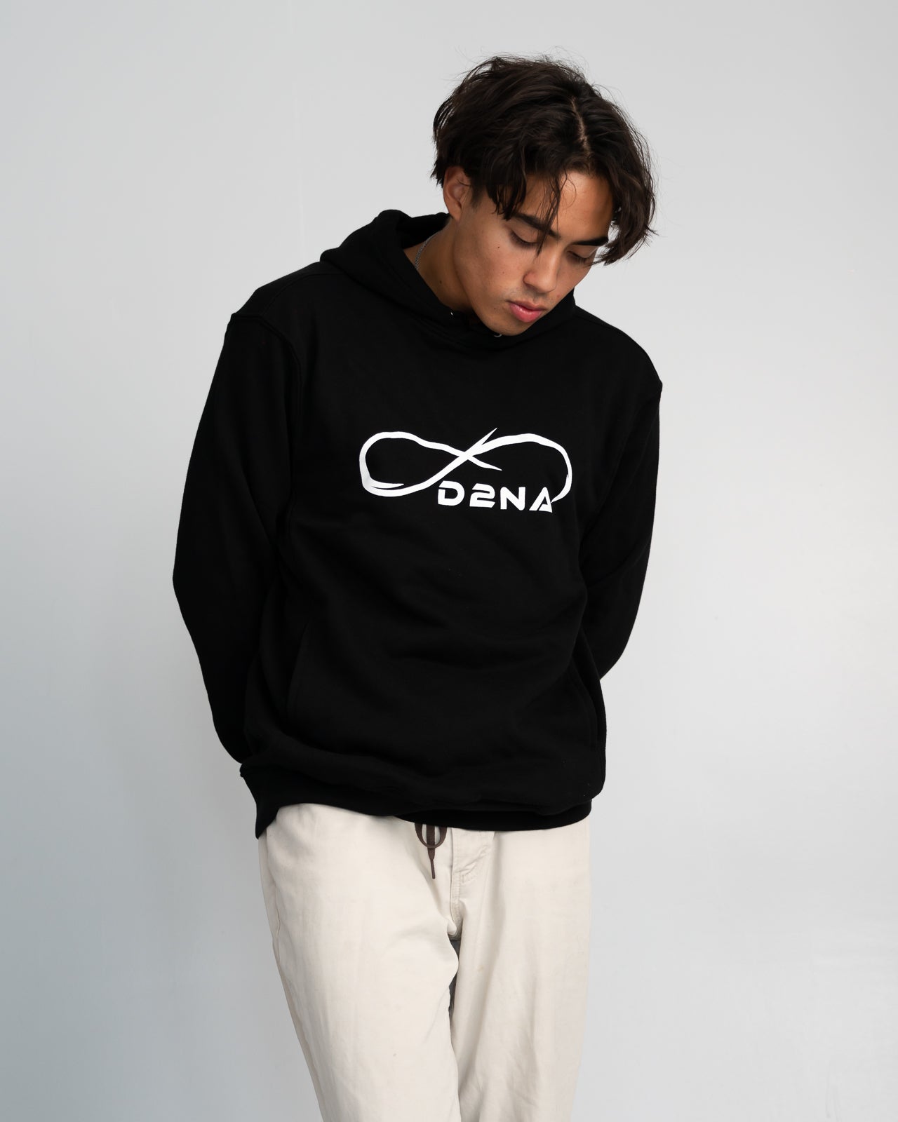 D2NA Unisex Hoodie - Large Logo