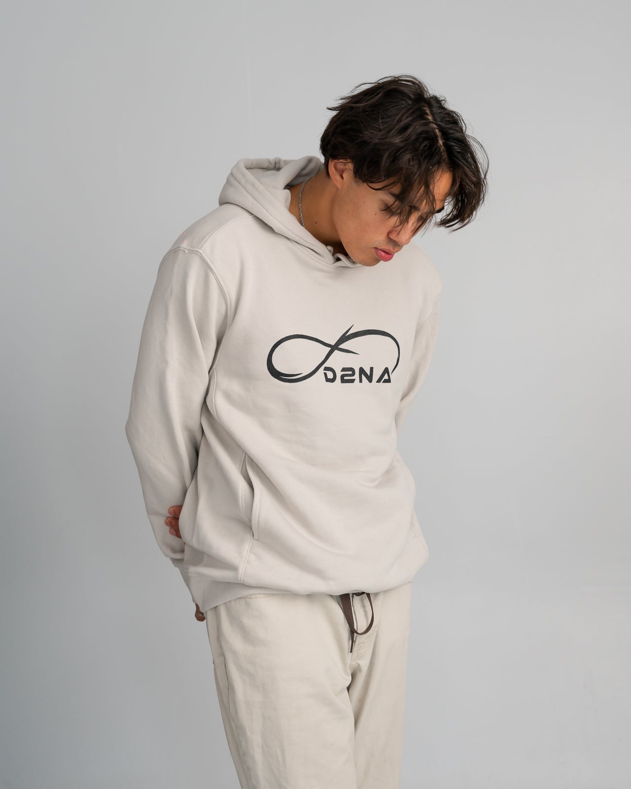 D2NA Unisex Hoodie - Large Logo