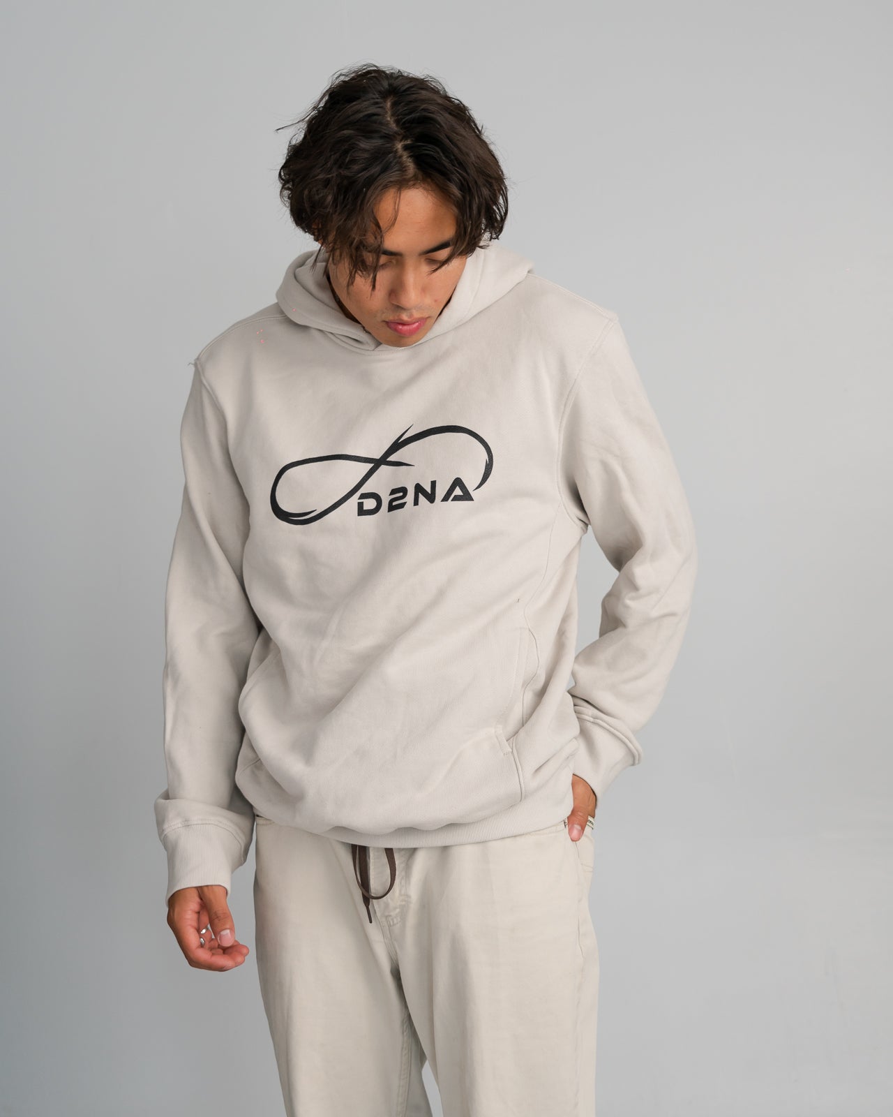 D2NA Unisex Hoodie - Large Logo